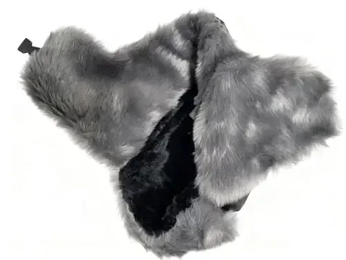 ASWER Trapper Warm Russian Trooper Hat Winter Skiing Cap Women Men Windproof - 4