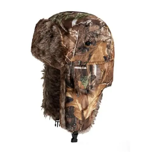 ASWER Trapper Warm Russian Trooper Hat Winter Skiing Cap Women Men Windproof - ASWER