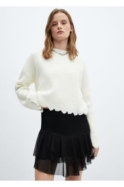 Asymmetric skirt - MANGO