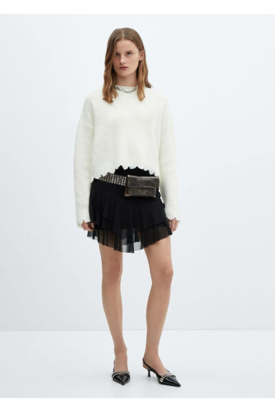 Asymmetric skirt - MANGO (1)