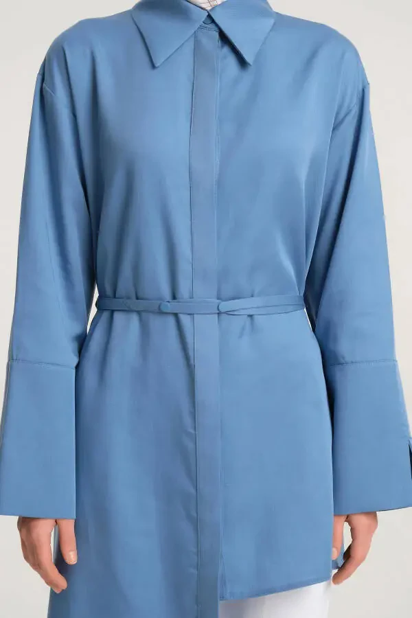 Asymmetric Tunic 24y4015 Indigo - 6