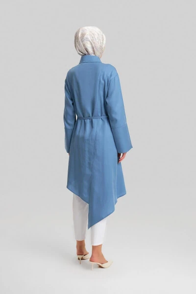 Asymmetric Tunic 24y4015 Indigo - 7