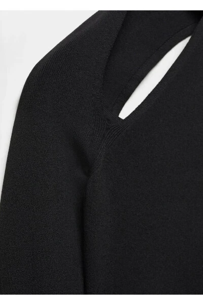 Asymmetrical Ruffle Blouse - 5