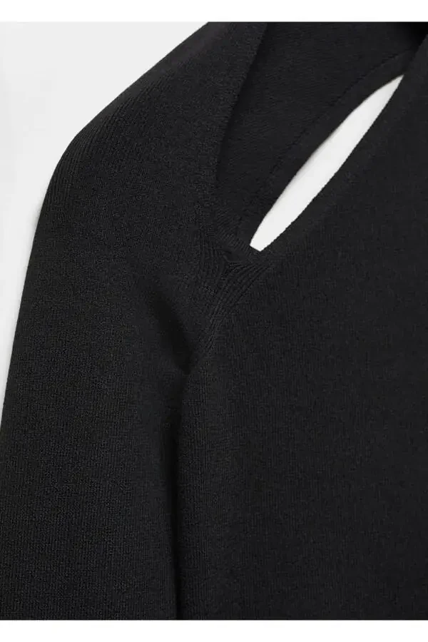 Asymmetrical Ruffle Blouse - 5