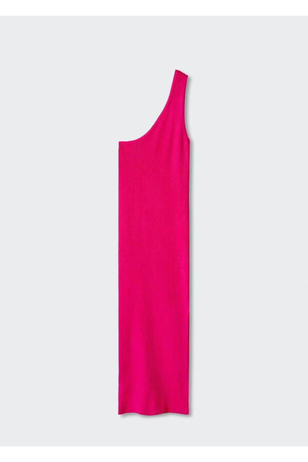 Asymmetrical Slit Dress - 3