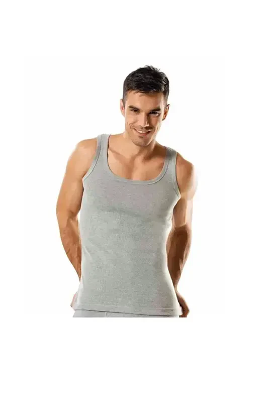 Athletic Gray Rib Flexible Fabric 6-pack-gray - 1