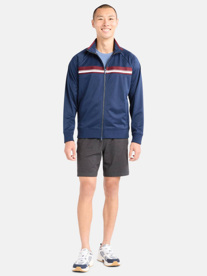 Athletic Works Erkaklar va Yirik Erkaklar uchun Triko Trek Kostyumi, S-3XL o'lchamlar - 3