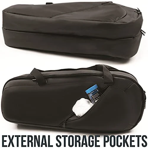 Athletico Tennis Bag and Racketball Bag - Tennis Bags for Women and Men to Hold Tennis Racket, Racquetball Racket, Pickleball Paddles and Other Equipment or Gear - 6