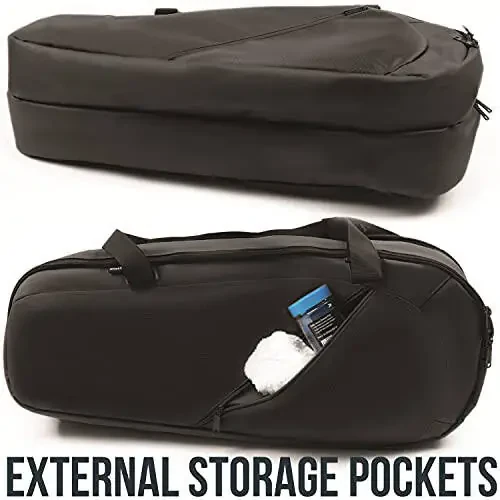 Athletico Tennis Bag and Racketball Bag - Tennis Bags for Women and Men to Hold Tennis Racket, Racquetball Racket, Pickleball Paddles and Other Equipment or Gear - 6