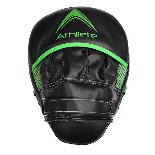 Athllete Durable Punching Mitts with Foam Padding - Qulay va Tozalash Oson Boks Pad Mitts - O'lcham va Moslash uchun Egilgan Dizayn - Ideal Boks Mitts - 5