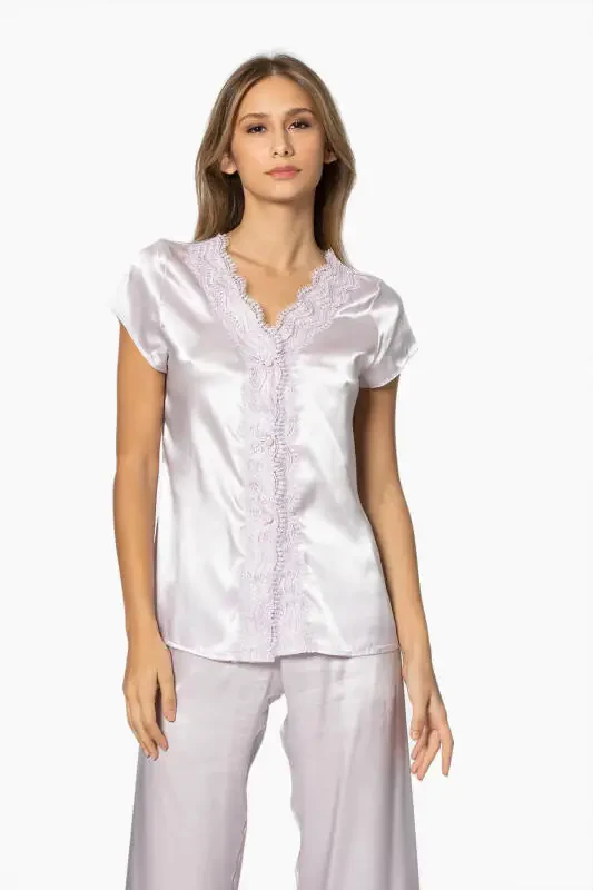 Atlas tunika chopon pijama to'plam shorti to'plam 6 dona kelin chaqiruv to'plami - 6010 - 5