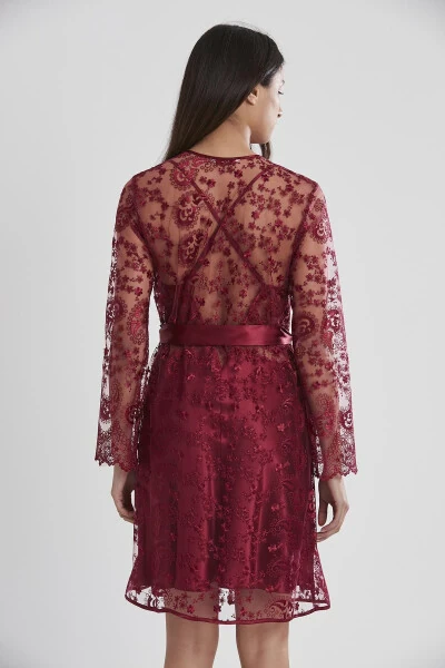 Atlas tunika xalat pijama to'plami shortik to'plami 6 dona to'yga tayyorlanuvchi to'plam - 6225 - 4