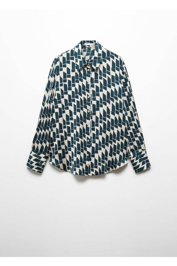 Atlasdan tikilgan yoqa ochiq ko'ylak - 7