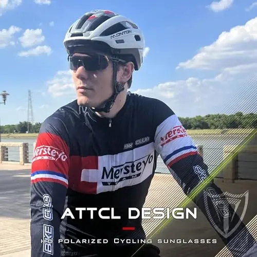 ATTCL Cycling Sunglasses Outdoor Bike Glasses UV400 Sunglasses for Women and Men - 11