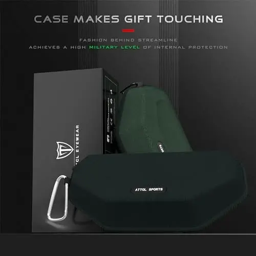 ATTCL Velosiped ko'zoynaklari tashqi velosiped ko'zoynaklari Ayollar va erkaklar uchun UV400 ko'zoynaklari - 6