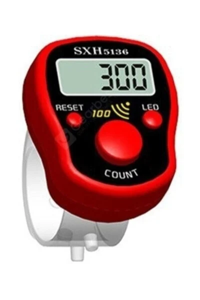 Audible Illuminated Zikrmatic Digital Ring Zikr Counter - BUYOLMODA