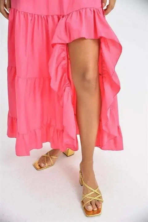 Audrey Slit Detail Skirt 4037 - 2