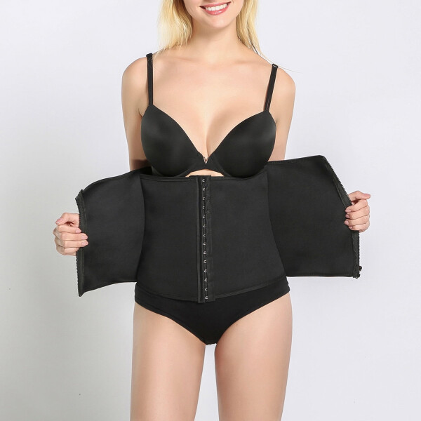 Aueoeo Women's Waist Trainer Corset Sweat Waist Trimmer for Women Workout Belt Corset Shapewear - AUEOEO