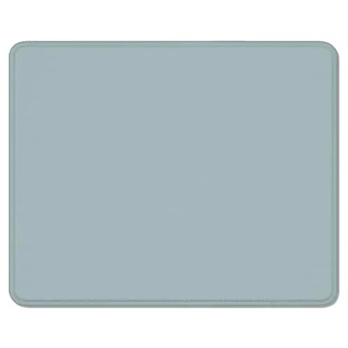 Auhoahsil Blue Mouse Pad, 12 x 10 Inch Square Mousepad, 3mm Thick Rubber Mouse Mat with Pretty Design, Premium-Textured Non-Slip for Gaming Work Office Wireless Mouse Men Women - 1