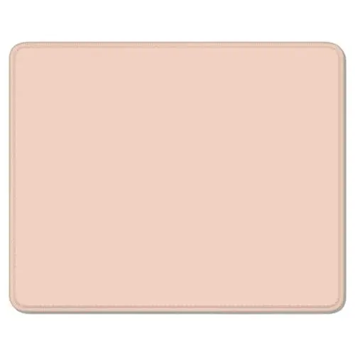 Auhoahsil Mouse Pad, 12 x 10 Inch Square Mousepad, 3mm Thick Rubber Mouse Mat with Pretty Design, Premium-Textured Non-Slip for Gaming Work Office Wireless Mouse Men Women, Orange Pink 