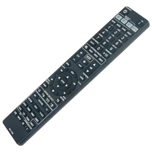 AULCMEET RC-1156 New Replacement Universal Remote Control fit for DENON Audio Video AV A/V Receiver AVR-3312CI DHT-1312BA DN-500AV AVR-1712 AVR-1912 AVR-2112CI AVR-2312CI - 3