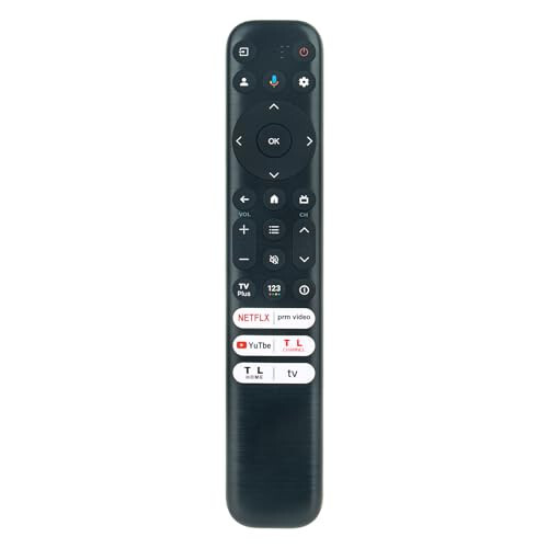 AULCMEET RC813 FMB1 RC902V Far1 New Replaced Voice Universal Remote Control fit for TCL Mini Led 8K Smart TV with Netlfix Prime YouTube TCL AppleTv Buttons 65Q750G 75Q750G 85Q750G 85Q750G-CA 65QM850G - 8