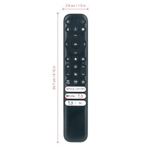 AULCMEET RC813 FMB1 RC902V Far1 New Replaced Voice Universal Remote Control fit for TCL Mini Led 8K Smart TV with Netlfix Prime YouTube TCL AppleTv Buttons 65Q750G 75Q750G 85Q750G 85Q750G-CA 65QM850G - 10