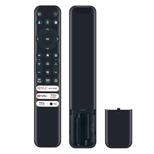 AULCMEET RC813 FMB1 RC902V Far1 New Replaced Voice Universal Remote Control fit for TCL Mini Led 8K Smart TV with Netlfix Prime YouTube TCL AppleTv Buttons 65Q750G 75Q750G 85Q750G 85Q750G-CA 65QM850G - 1