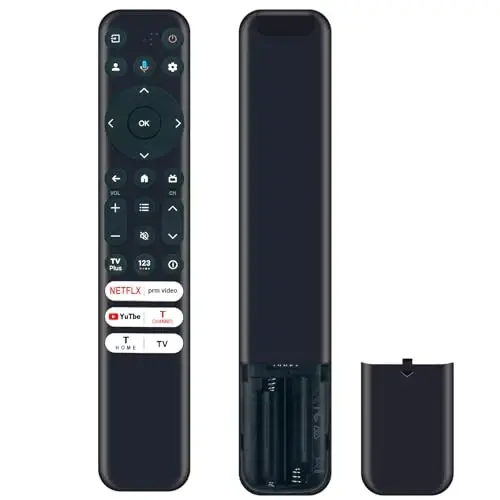AULCMEET RC813 FMB1 RC902V Far1 Yangi almashtirilgan Ovozli Universal Masofaviy boshqarish pulti TCL Mini Led 8K Smart TV uchun Netlfix Prime YouTube TCL AppleTv Tugmalari 65Q750G 75Q750G 85Q750G 85Q750G-CA 65QM850G - 1
