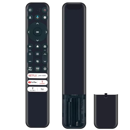 AULCMEET RC813 FMB1 RC902V Far1 New Replaced Universal Remote Control fit for TCL Mini Led 8K Smart TV with Netlfix Prime YouTube TCL AppleTv Buttons 65Q750G 75Q750G 85Q750G 85Q750G-CA 65QM850G - 1