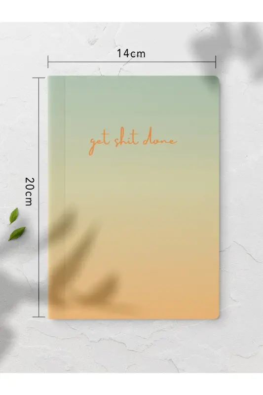 Aura Themed Notebook Set - Aura Designed Notebook - 4 Pieces - 14cm*20cm - 64 Pages - Aura - 5