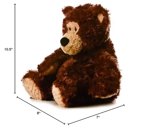 Aurora® Snuggly Tubbie Wubbies™ Brown Bear Stuffed Animal - Comforting Companion - Imaginative Play - 12 Inches - 3