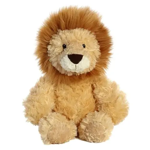Aurora® Snuggly Tubbie Wubbies™ Lion Stuffed Animal - Comforting Companion - Imaginative Play - Brown 12 Inches - AURORA®