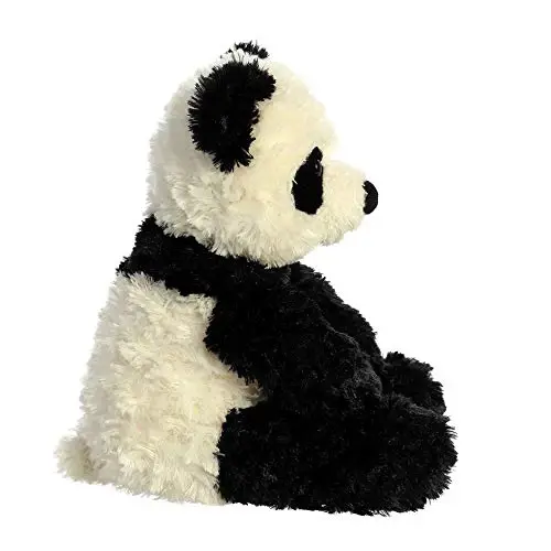 Aurora® Snuggly Tubbie Wubbies™ Panda Stuffed Animal - Comforting Companion - Imaginative Play - Black 12 Inches - 3