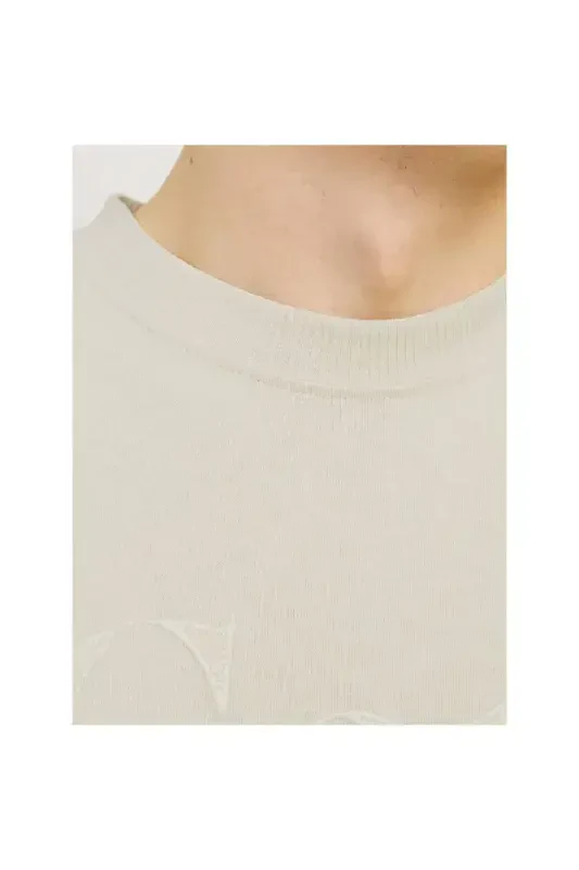 Austin Application Men's Cream T-Shirt (12256401-MOM) - 5