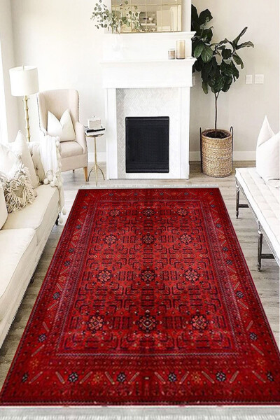 Authentic Eco Punto Non-Slip Washable Antibacterial Digital Printed Rug Runner - 6