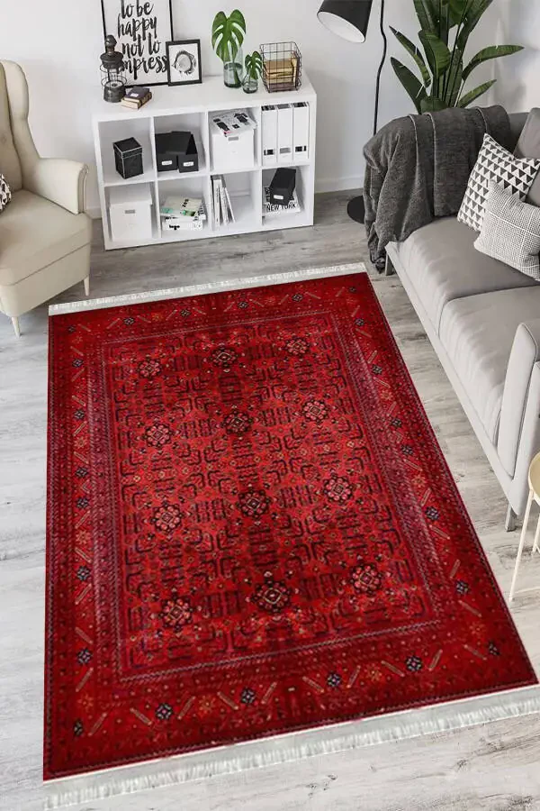 Authentic Eco Punto Non-Slip Washable Antibacterial Digital Printed Rug Runner - 2