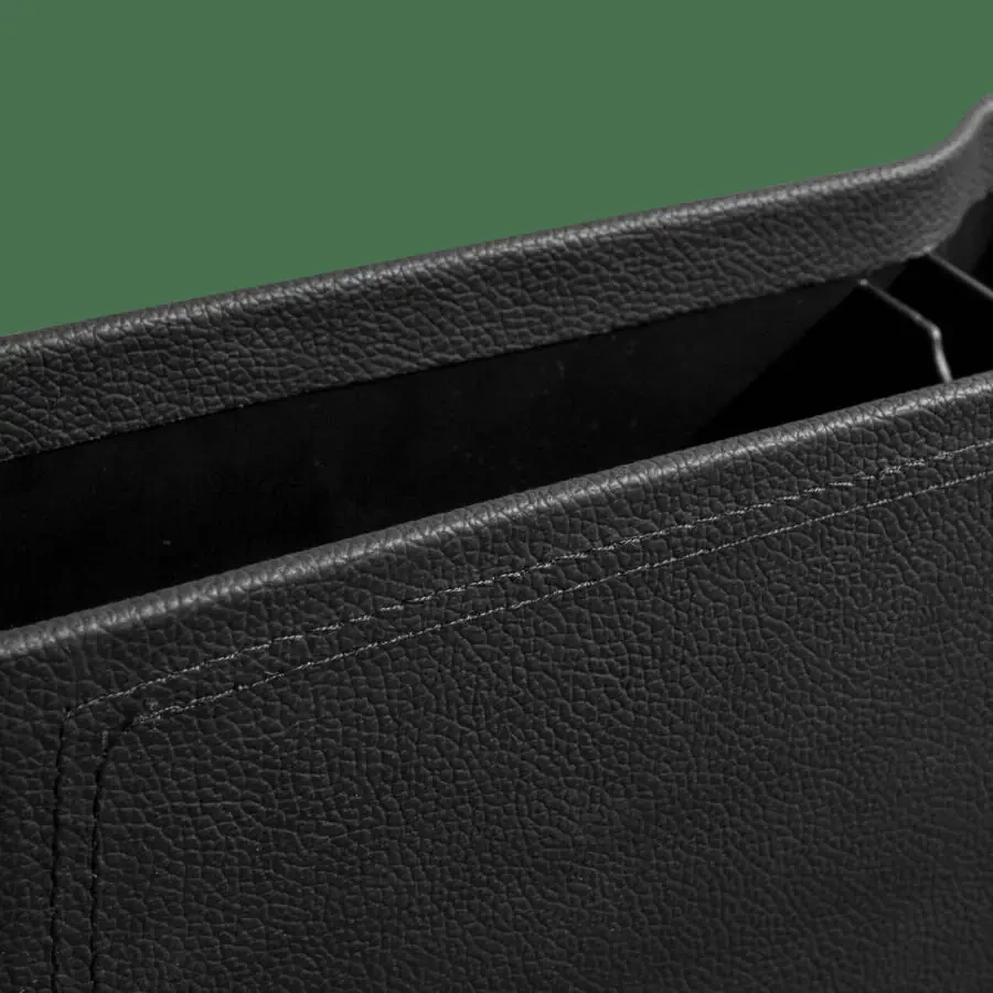 Auto Drive 1 Piece Automotive Car Seat Gap Storage Organizer Black - Universal Fit, 22OG10 - 63