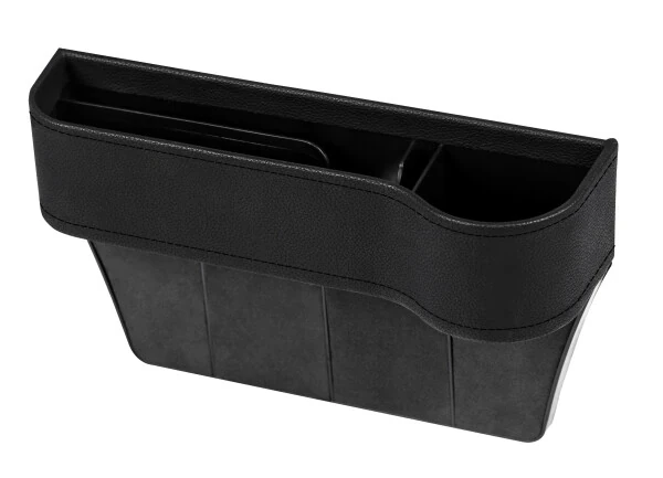 Auto Drive 1 Piece Automotive Car Seat Gap Storage Organizer Black - Universal Fit, 22OG10 - 10