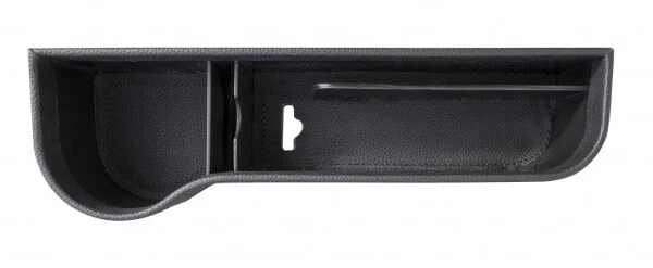 Auto Drive 1 Piece Automotive Car Seat Gap Storage Organizer Black - Universal Fit, 22OG10 - 5