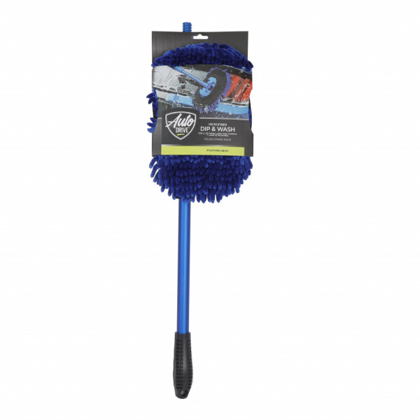 Auto Drive Microfiber Mop, Blue Aluminum Telescoping Handle - 1