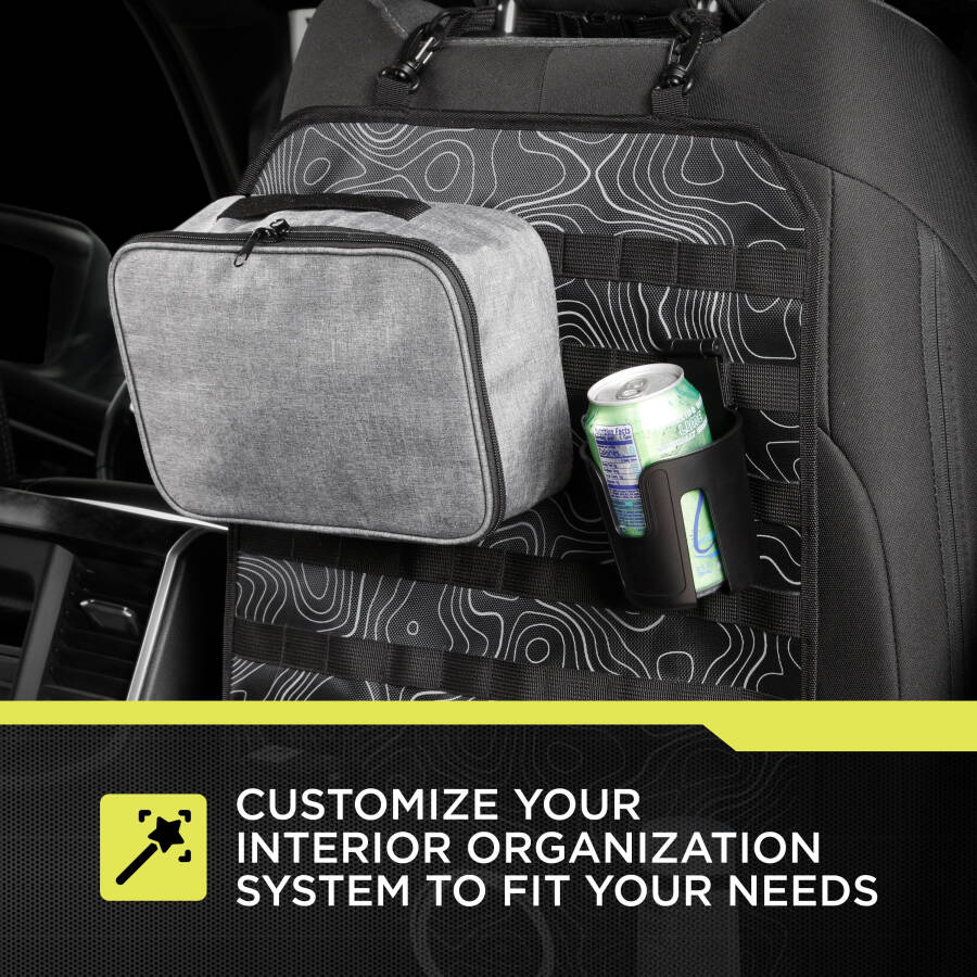 Auto Drive MOLLE Strap Compatible Multipurpose Insulated Storage Case - Universal - AZ534163- - 7