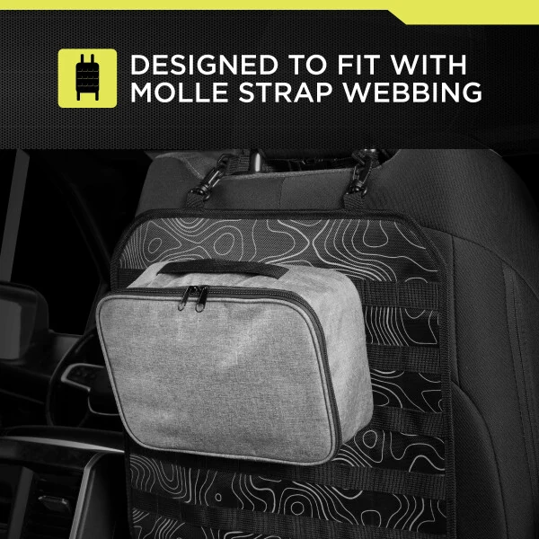 Auto Drive MOLLE Strap Compatible Multipurpose Insulated Storage Case - Universal - AZ534163 - 5