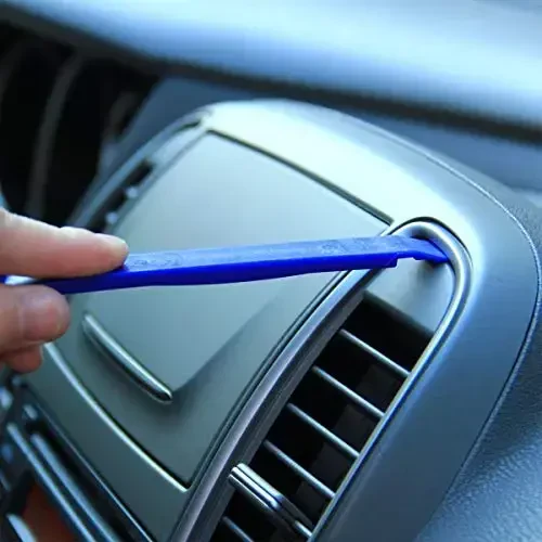 Auto Trim Removal Tool Set - 12pcs (No Scratch Plastic Pry Kit) - Auto Trim Car Tools, Easy Door Panel Removal Tool for Fastener, Clip, Molding, Dashboards, Interior Tools - 4