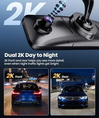 AUTO-VOX V6 OEM Rear View Mirror Camera Carplay: Upgrade 9.36