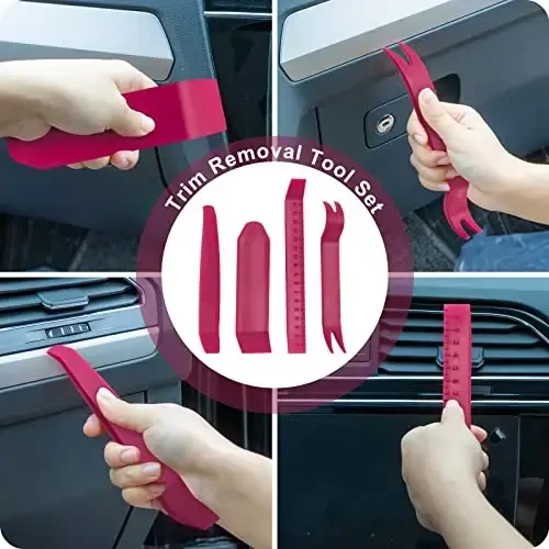 AUTODECO Avtomobil Favqulodda Yo'l Yordam To'plami Belkurak Jumper Kabeli Birinchi Yordam To'plami bilan Avtomobil uchun Xavfsizlik Yordam To'plami - 2