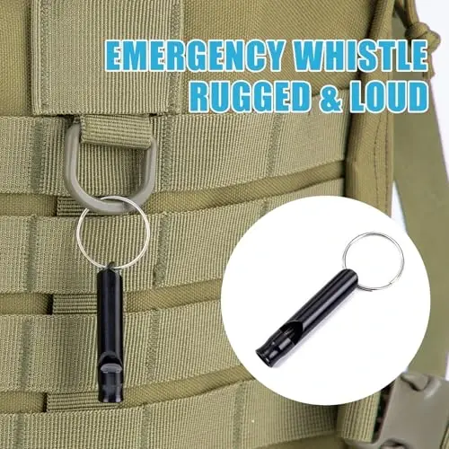 AUTODECO Car Roadside Emergency Kit, Car Safety Kit for Men Portable Car Kits for Emergency, Blue - 7