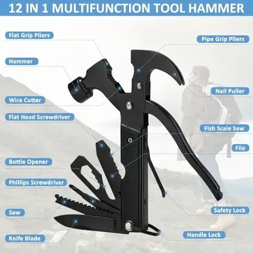 AUTODECO Дорожный автомобильный аварийный комплект - 136 предметов Премиум класс Тяжелый автомобильный комплект безопасности Аварийные комплекты для автомобиля - 4