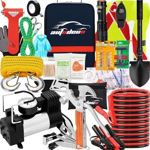 AUTODECO Yo'l chetidagi favqulodda avtomobil to'plami 95 dona - 1