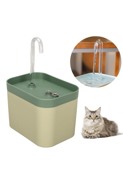 Automatic Pet Water Fountain, Water Dispenser for Cats and Dogs 1.5 Lt USB Powered - 1